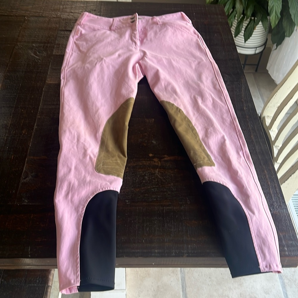 Bubblegum Pink Tailored Sportsman Breeches size 30